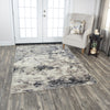 Rizzy Everything Old Is New Again ENA102 Gray Area Rug by Donny Osmond Home Room Image Feature