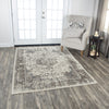 Rizzy Everything Old Is New Again ENA105 Gray Area Rug by Donny Osmond Home Room Image Feature