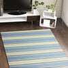 Bashian Hampton D105-FW15 Ivory/Blue Area Rug Room Scene Feature