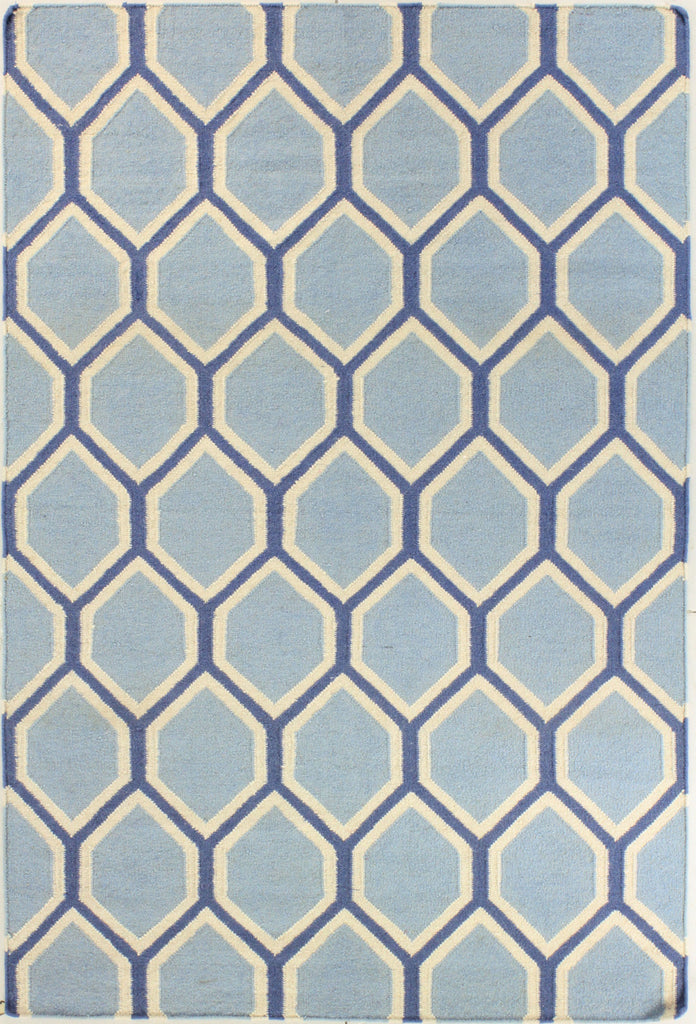 Bashian Hampton D105-FW10 Light Blue Area Rug main image