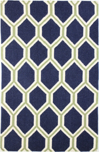 Bashian Hampton D105-FW10 Navy Area Rug main image