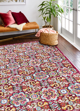 Bashian Dakota D113-MH101 Area Rug Room Scene Feature