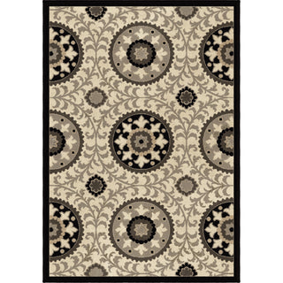 Orian Rugs Da Vinci Meridian Grey Area Rug main image