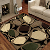 Orian Rugs Da Vinci Larrson Beige Area Rug Room Scene Feature