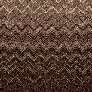 Orian Rugs Da Vinci Waving Chevron Taupe Area Rug Swatch