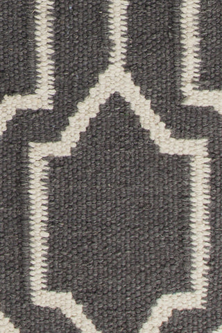 Chandra Dacio DAC-34600 Grey/White Area Rug Close Up