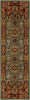 Karastan Spice Market Dalgliesh Aquamarine Area Rug Runner 
