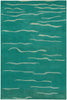 Chandra Daisa DAI-15 Aqua/Cream/Grey Area Rug main image