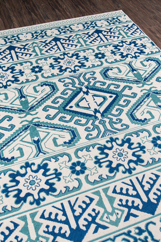 Momeni Dakota DAK-6 Blue Area Rug Corner Image