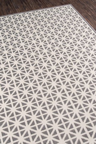 Momeni Dakota DAK13 Grey Area Rug Corner Image Feature