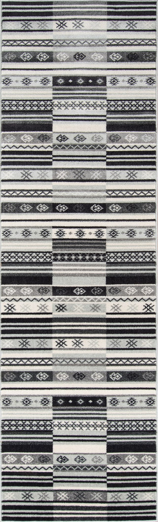 Momeni Dakota DAK21 Charcoal Area Rug Runner Image