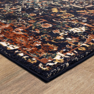 Karastan Soiree Damascus Indigo Area Rug Main Image