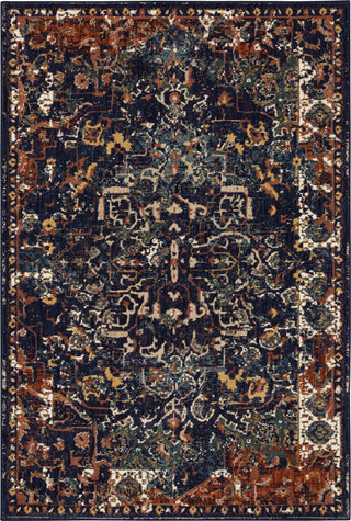 Karastan Soiree Damascus Indigo Area Rug Main Image