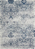 Nourison Damask DAS06 Ivory/Navy Area Rug main image