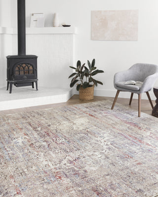 Loloi II Dante DN-02 Beige/Multi Area Rug Lifestyle Image Feature