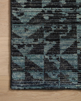 Loloi Daphne DAP-05 Turquoise/Ink Area Rug Corner Image