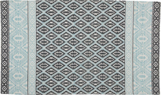 Nourison Darien DAR05 Aqua Area Rug