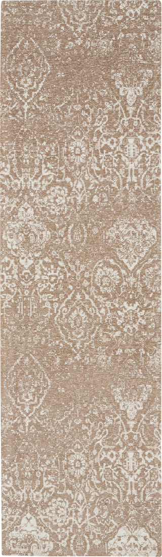 Nourison Damask DAS06 Beige/Ivory Area Rug Runner