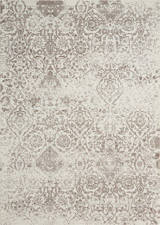 Nourison Damask DAS06 Ivory Area Rug