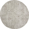 Nourison Damask DAS06 Ivory Area Rug