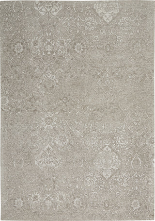 Nourison Damask DAS06 Lt Grey Area Rug Main Image