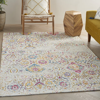 Nourison Damask DAS06 Multicolor Area Rug