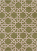 Chandra Davin DAV-25801 Green/Cream Area Rug main image
