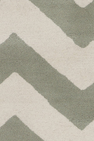 Chandra Davin DAV-25824 Grey/White Area Rug Close Up