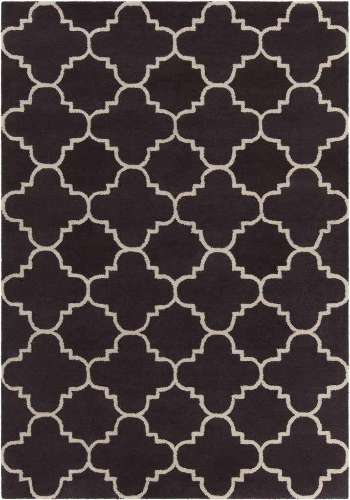 Chandra Davin DAV-25841 Brown/White Area Rug main image