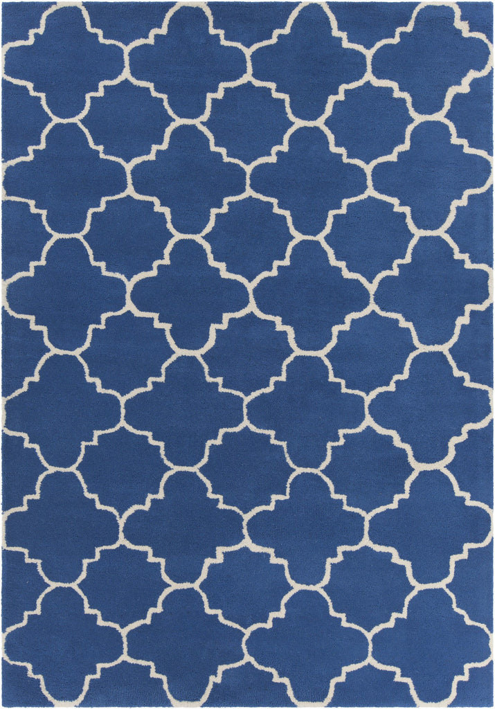 Chandra Davin DAV-25842 Blue/White Area Rug main image