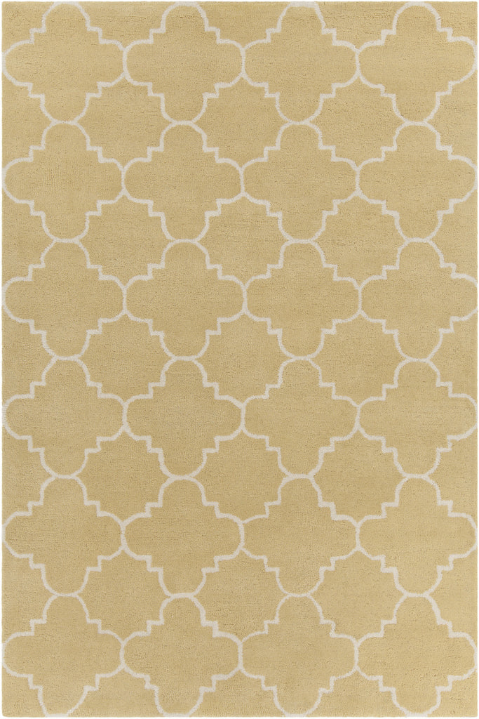 Chandra Davin DAV-25843 Yellow/White Area Rug main image