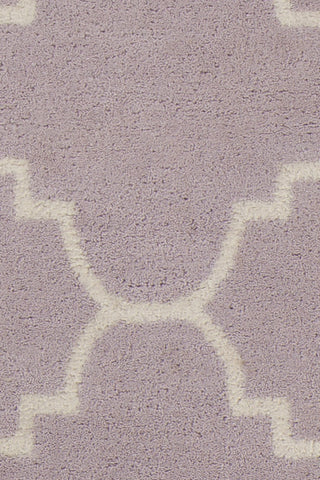 Chandra Davin DAV-25844 Light Purple/White Area Rug Close Up