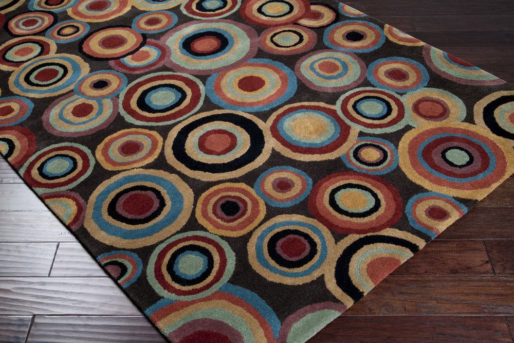 Surya Dazzle DAZ-6511 Area Rug 5x8 Corner Feature