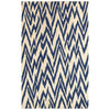 LR Home Dazzle 54016 Beige/Blue Area Rug