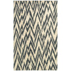 LR Resources Dazzle 54017 Beige/Coal Hand Hooked Area Rug 7'9'' X 9'9''