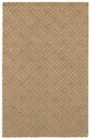 LR Resources Dazzle 54019 Sand Hand Hooked Area Rug 5' X 7'9''