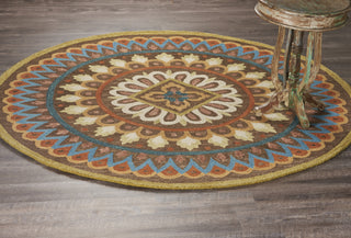 LR Resources Dazzle 54025 Brown Area Rug Alternate Image