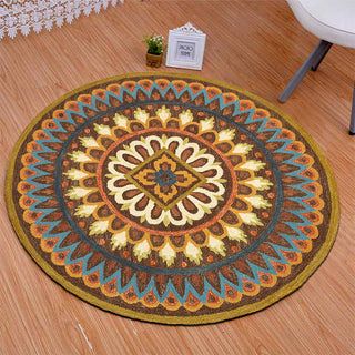 LR Resources Dazzle 54025 Brown Area Rug Alternate Image