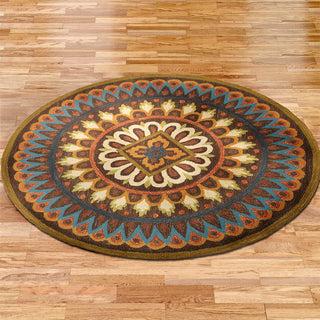 LR Resources Dazzle 54025 Brown Area Rug Alternate Image