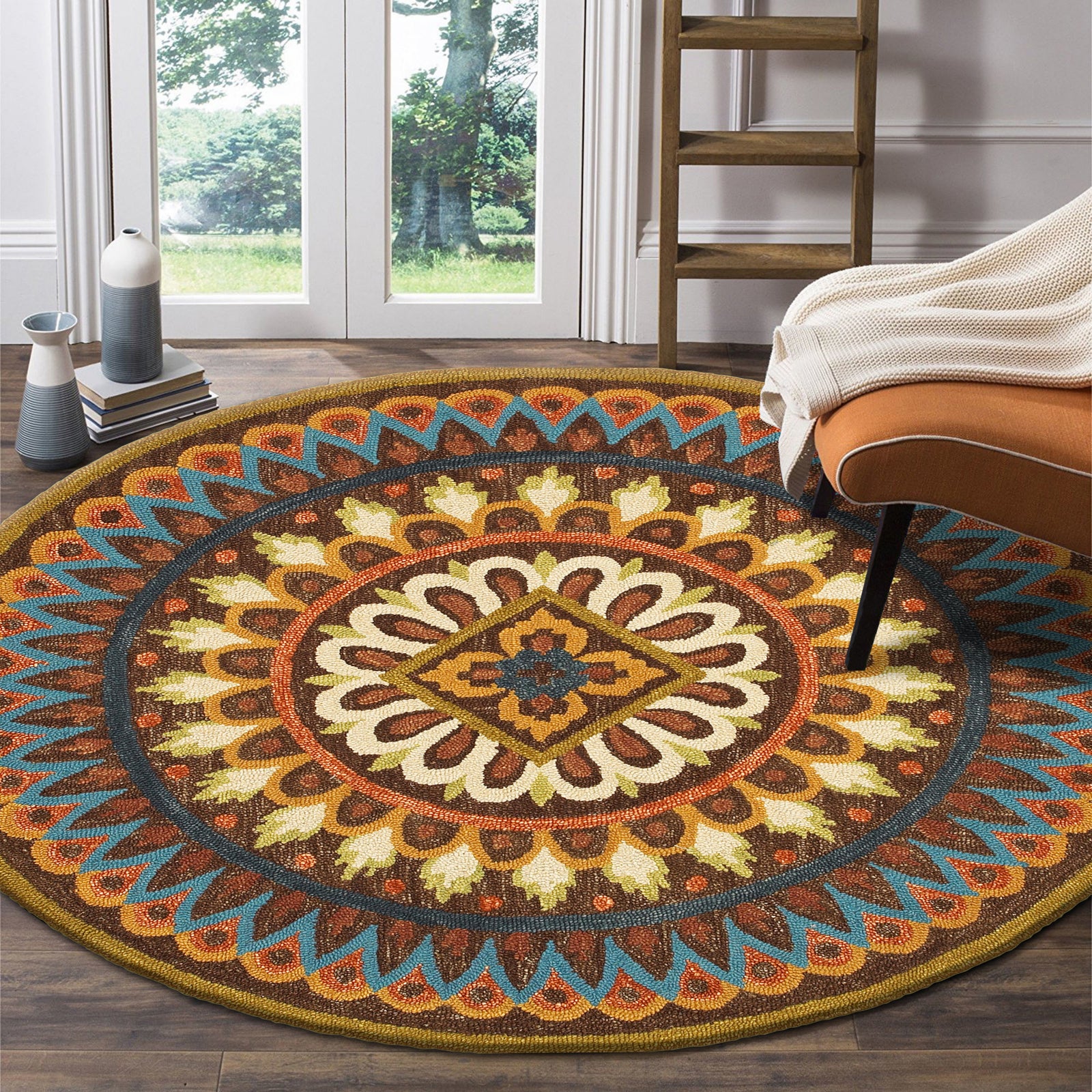 LR Resources Dazzle 54025 Brown Area Rug – Incredible Rugs and Decor