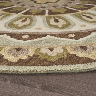 LR Resources Dazzle 54027 Brown Area Rug Alternate Image