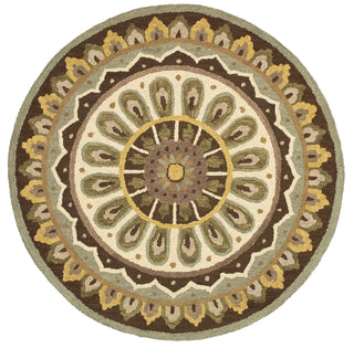 LR Resources Dazzle 54027 Brown Area Rug main image