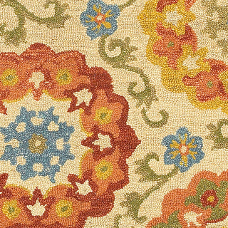 LR Resources Dazzle 54028 Ivory Area Rug Alternate Image