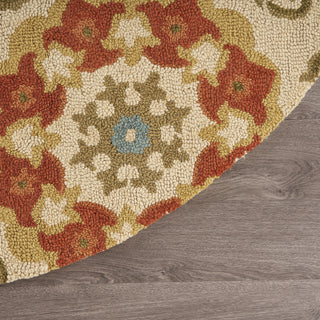 LR Resources Dazzle 54028 Ivory Area Rug Alternate Image