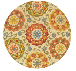 LR Resources Dazzle 54028 Ivory Area Rug main image