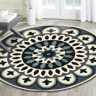 LR Resources Dazzle 54053 Navy Area Rug Alternate Image