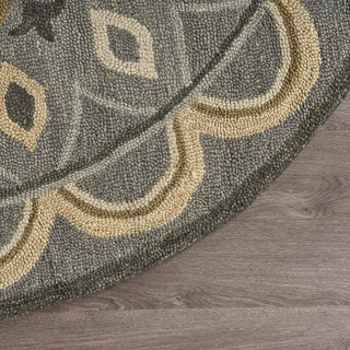 LR Resources Dazzle 54055 Gray Area Rug Alternate Image