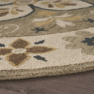 LR Resources Dazzle 54056 Taupe Area Rug Alternate Image