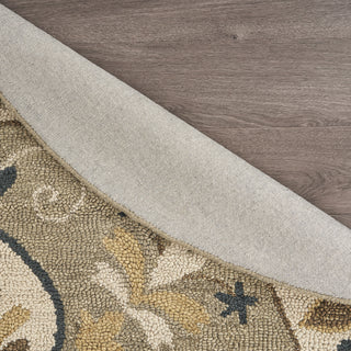 LR Resources Dazzle 54056 Taupe Area Rug Alternate Image