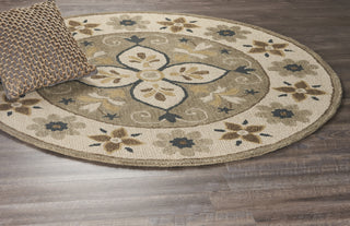 LR Resources Dazzle 54056 Taupe Area Rug Alternate Image